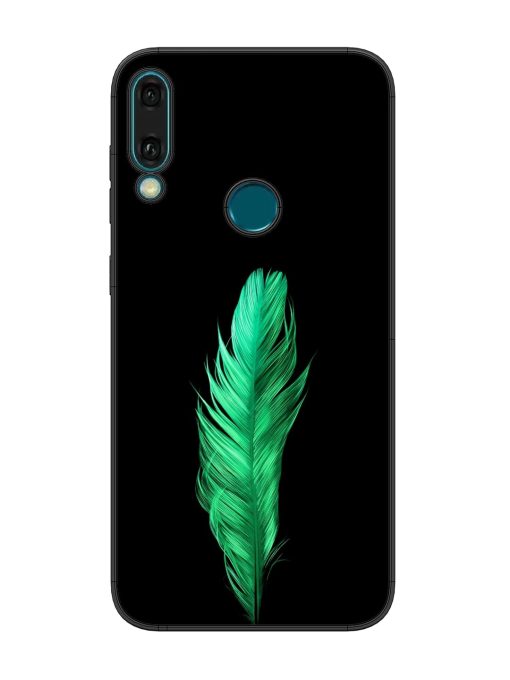 Feather Texture Glossy Metal Phone Cover for Honor Y9 (2019) Zapvi