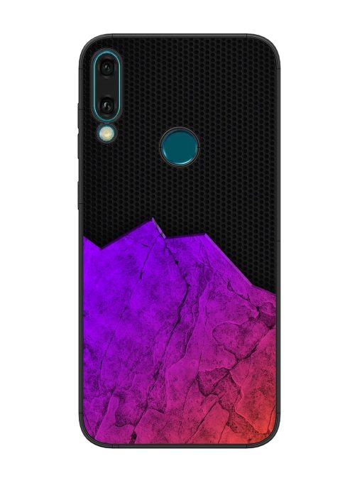 Minimalist Gradient Glossy Metal Phone Cover for Honor Y9 (2019) Zapvi