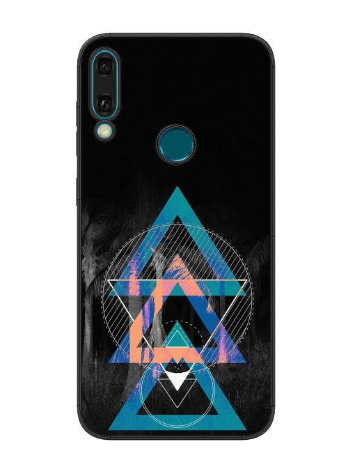 Indie Cross Glossy Metal Phone Cover for Honor Y9 (2019) Zapvi