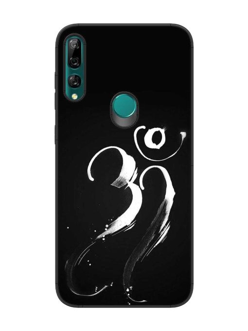 Om Logo Glossy Metal Phone Cover for Honor Y9 Prime Zapvi