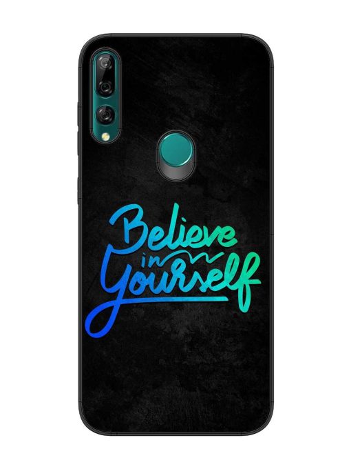 Believe In Yourself Glossy Metal Phone Cover for Honor Y9 Prime Zapvi