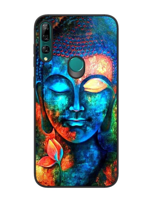 Buddha Painting Glossy Metal Phone Cover for Honor Y9 Prime Zapvi