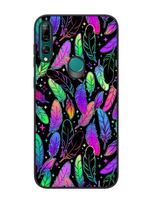 Bright Multi Colored Seamless Glossy Metal Phone Cover for Honor Y9 Prime Zapvi