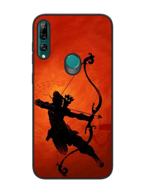 Illustration Lord Rama Glossy Metal Phone Cover for Honor Y9 Prime Zapvi