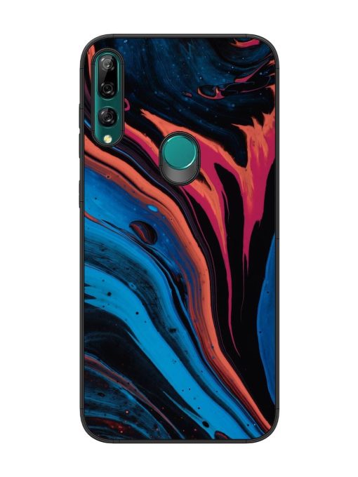 Liquefied Art Glossy Metal TPU Phone Cover for Honor Y9 Prime