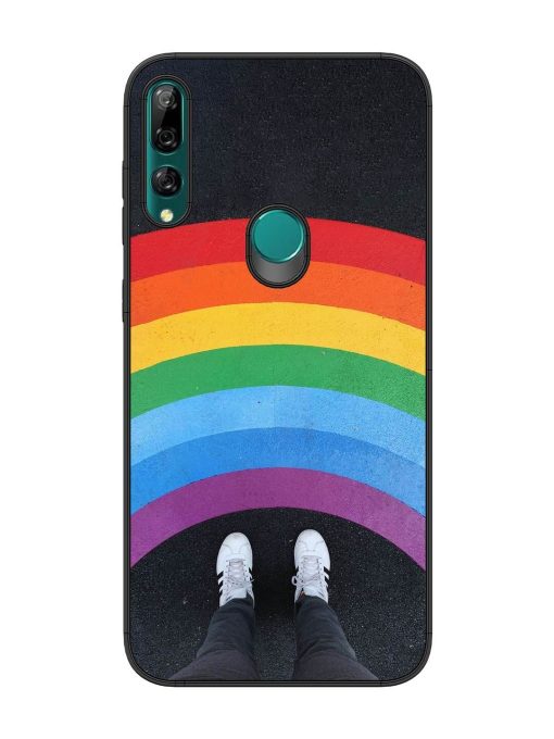 Legs Rainbow Glossy Metal TPU Phone Cover for Honor Y9 Prime Zapvi