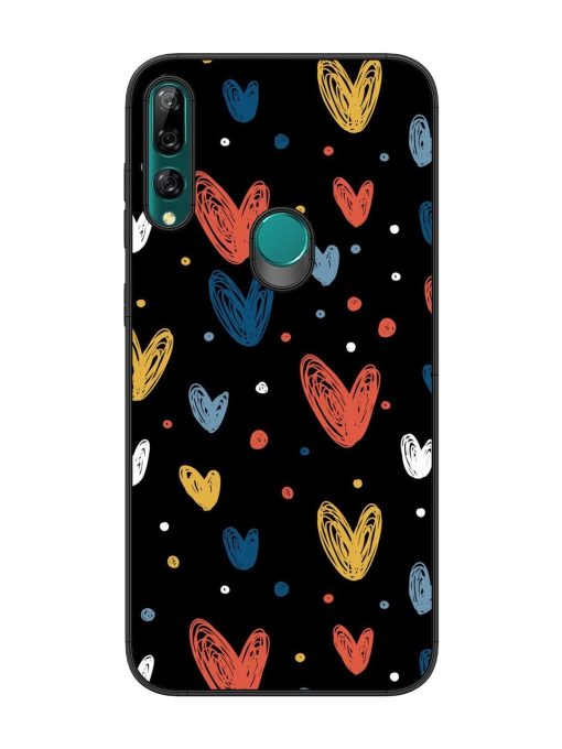 Happy Valentines Day Glossy Metal TPU Phone Cover for Honor Y9 Prime Zapvi