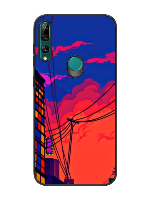 Sky At Morning Glossy Metal Phone Cover for Honor Y9 Prime