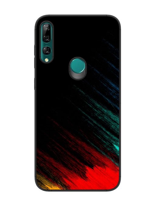 Color Pattern Glossy Metal Phone Cover for Honor Y9 Prime