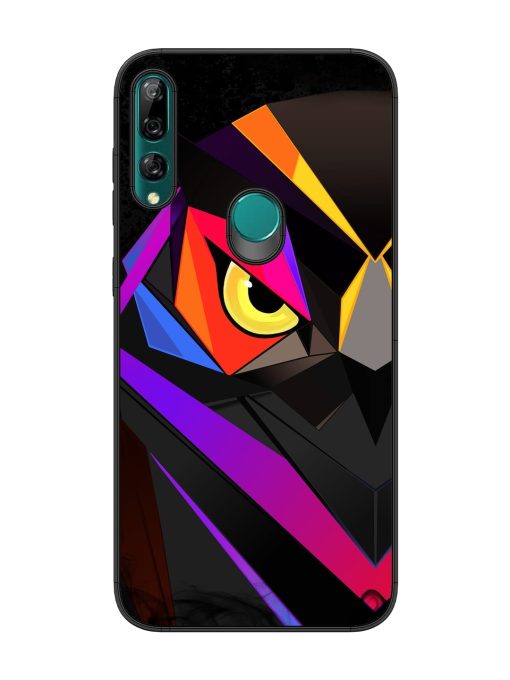 Wpap Owl Glossy Metal Phone Cover for Honor Y9 Prime