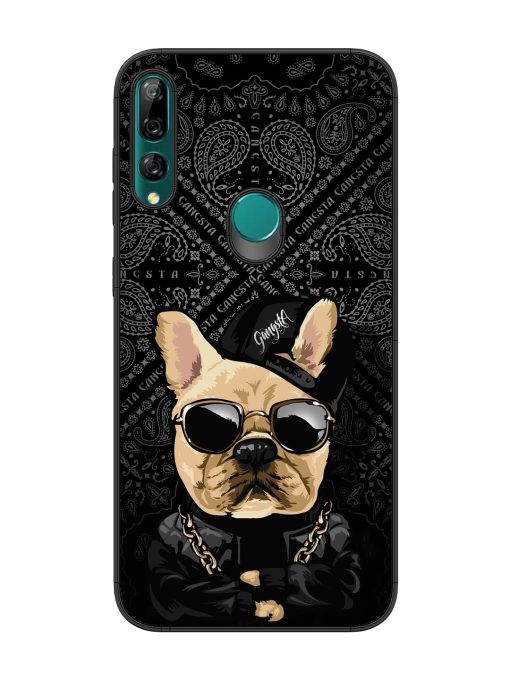 Gangsta Cool Sunmetales Dog Glossy Metal Phone Cover for Honor Y9 Prime Zapvi