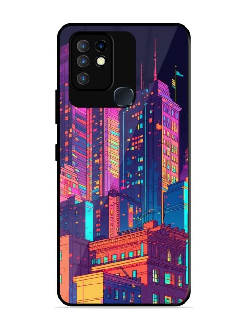 City View Glossy Metal Phone Cover for Infinix Hot 10