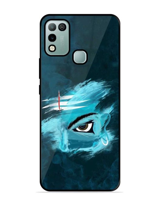 Lord Shiva Glossy Metal Phone Cover for Infinix Hot 10 Play Zapvi