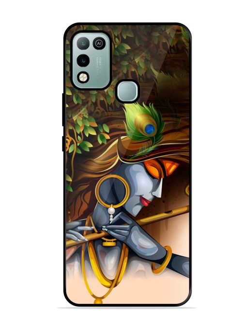 Krishna Glossy Metal Phone Cover for Infinix Hot 10 Play Zapvi