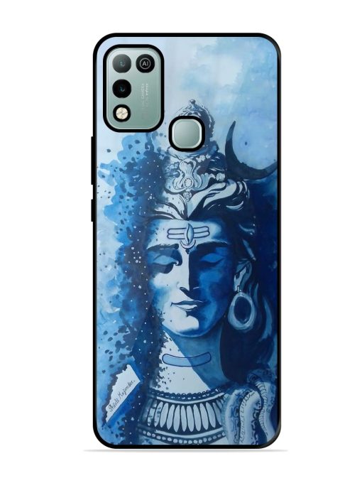 Shiv Art Glossy Metal Phone Cover for Infinix Hot 10 Play Zapvi