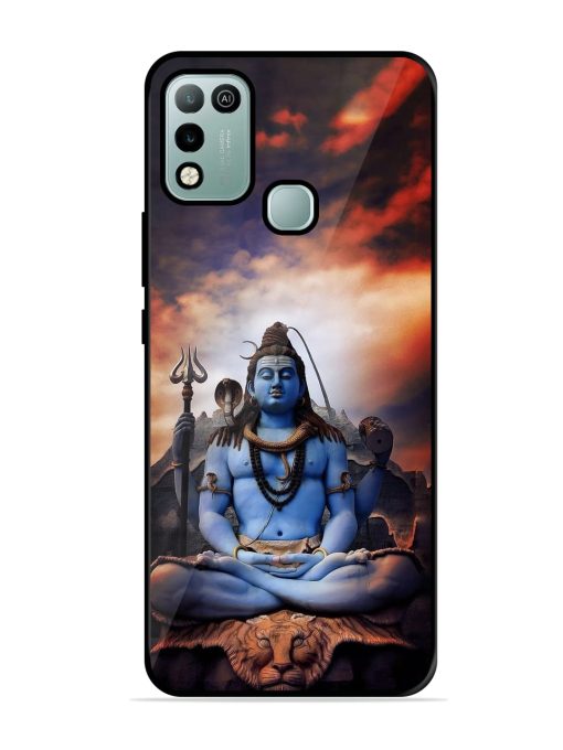 Jai Jai Shiv Glossy Metal Phone Cover for Infinix Hot 10 Play Zapvi