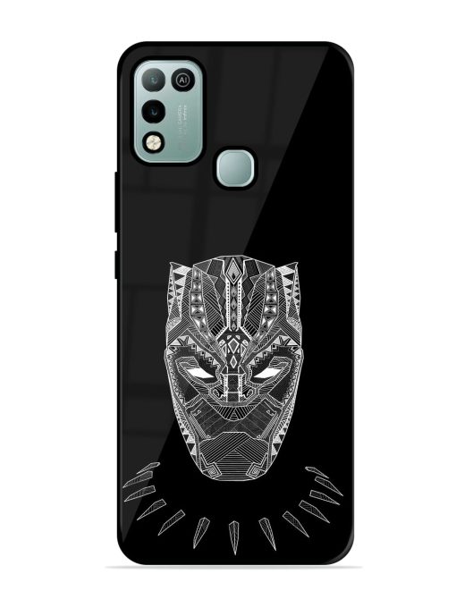 Fictional Art Glossy Metal Phone Cover for Infinix Hot 10 Play