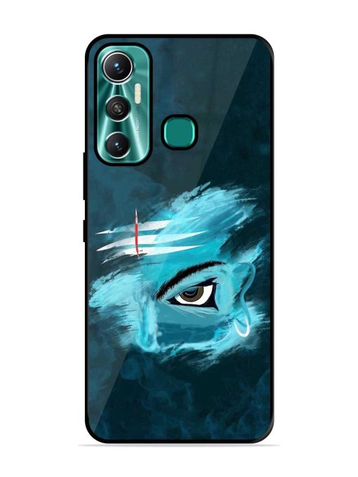 Lord Shiva Glossy Metal Phone Cover for Infinix Hot 11 (2021) Zapvi