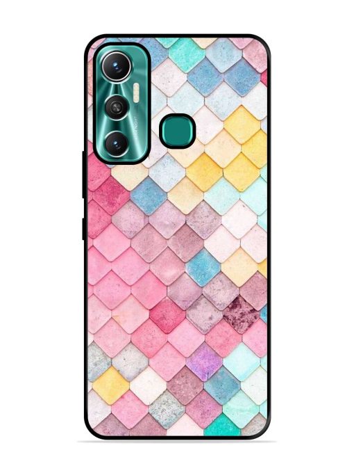 Fondos De Pantalla Glossy Metal Phone Cover for Infinix Hot 11 (2021)