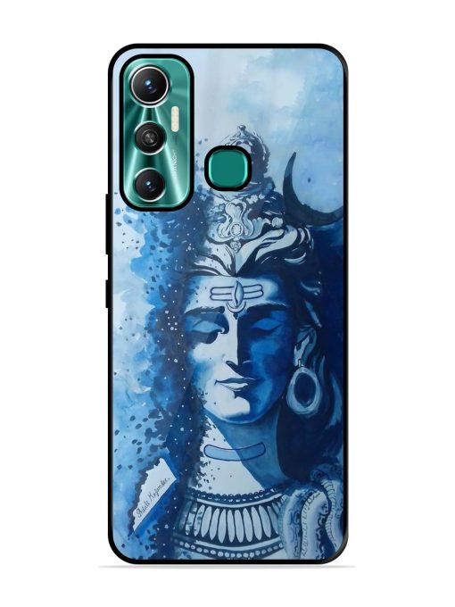 Shiv Art Glossy Metal Phone Cover for Infinix Hot 11 (2021) Zapvi