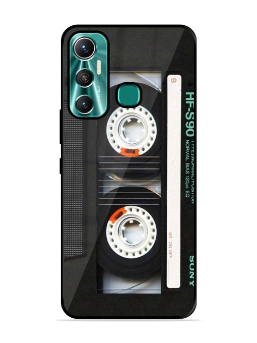 Sony Hf-S90 Cassette Glossy Metal Phone Cover for Infinix Hot 11 (2021)