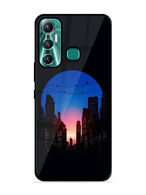 Minima City Vibe Glossy Metal Phone Cover for Infinix Hot 11 (2021) Zapvi