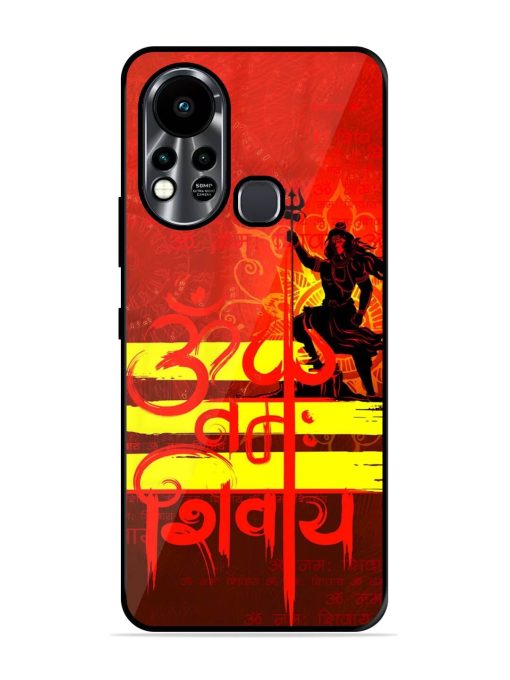 Illustration Lord Shiva Glossy Metal TPU Phone Cover for Infinix Hot 11S Zapvi