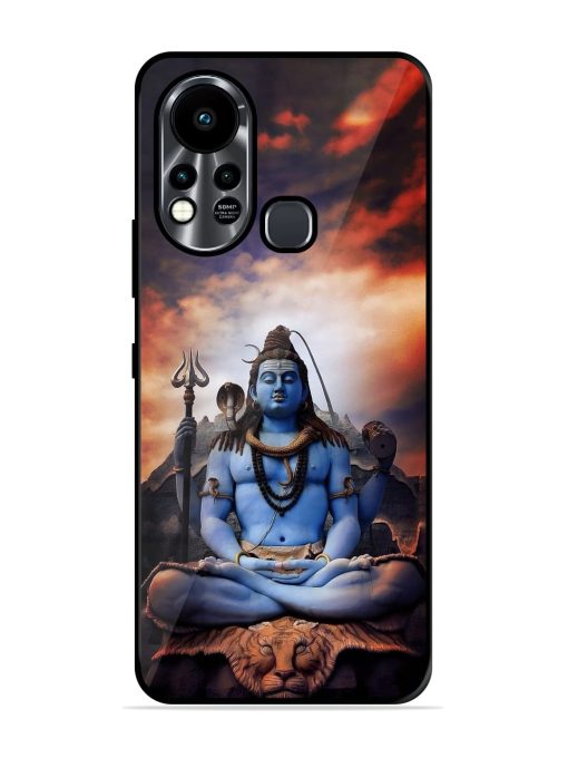 Jai Jai Shiv Glossy Metal Phone Cover for Infinix Hot 11S Zapvi