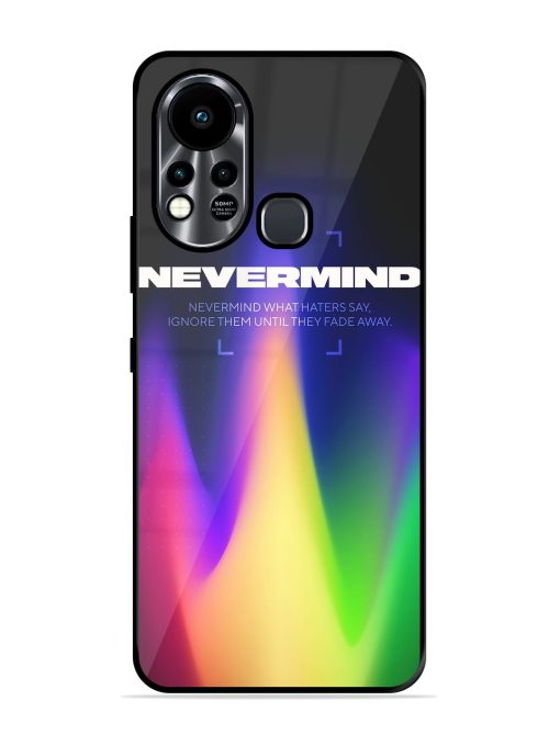 Nevermind Glossy Metal Phone Cover for Infinix Hot 11S