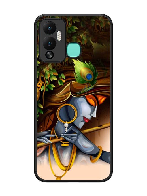 Krishna Glossy Metal Phone Cover for Infinix Hot 12 Play