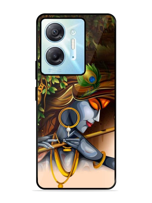 Krishna Glossy Metal Phone Cover for Infinix Hot 30 (5G) Zapvi