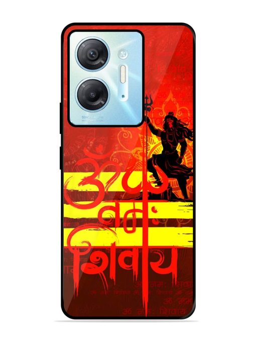 Illustration Lord Shiva Glossy Metal TPU Phone Cover for Infinix Hot 30 (5G)