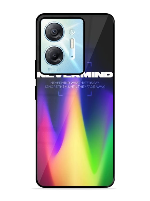 Nevermind Glossy Metal Phone Cover for Infinix Hot 30 (5G)