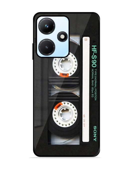 Sony Hf-S90 Cassette Glossy Metal Phone Cover for Infinix Hot 30I Zapvi