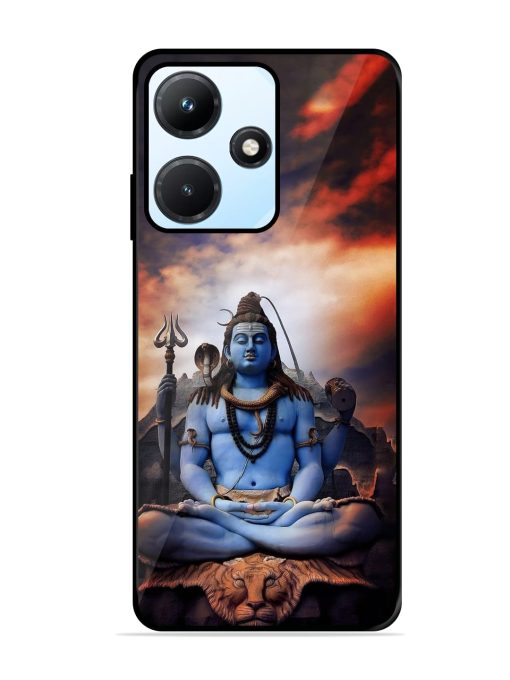 Jai Jai Shiv Glossy Metal Phone Cover for Infinix Hot 30I Zapvi