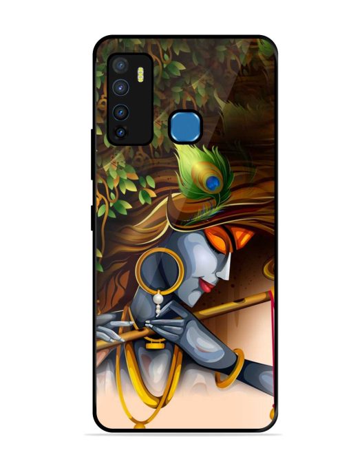 Krishna Glossy Metal Phone Cover for Infinix Hot 9