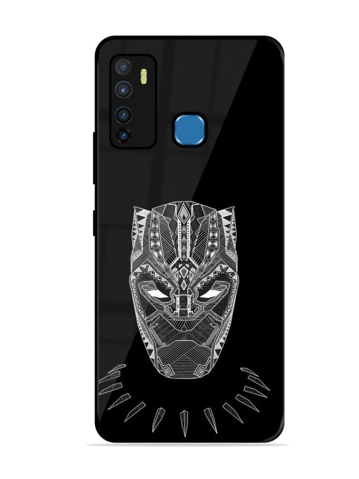 Fictional Art Glossy Metal Phone Cover for Infinix Hot 9