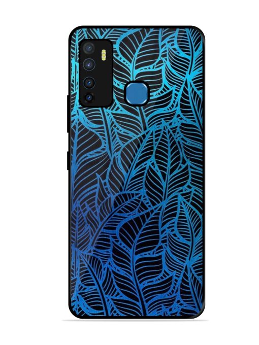 Decorative Topical Glossy Metal Phone Cover for Infinix Hot 9