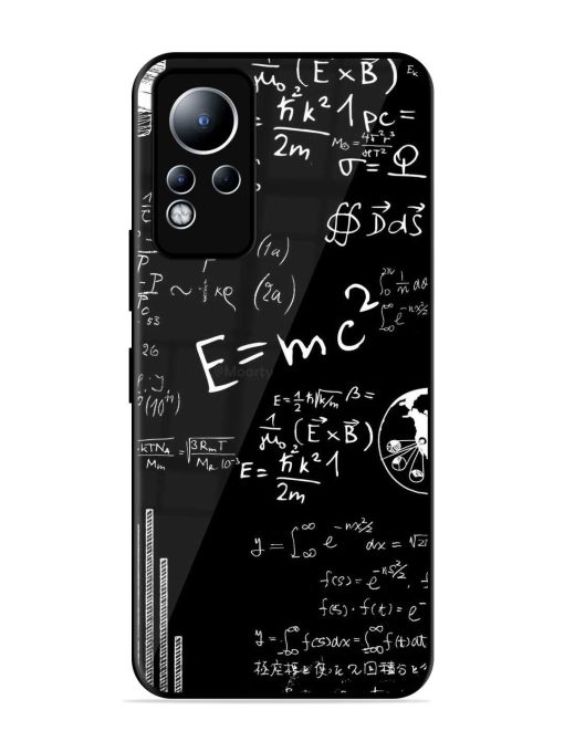 E=Mc2 Mass?Energy Equivalence Glossy Metal Phone Cover for Infinix Note 11 Zapvi