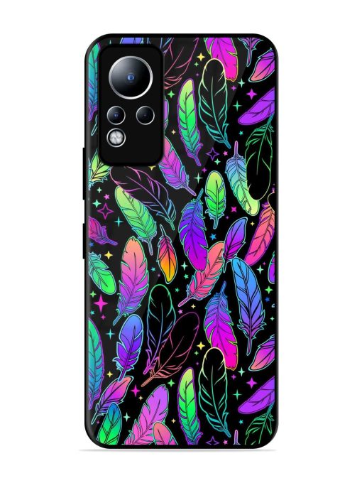 Bright Multi Colored Seamless Glossy Metal Phone Cover for Infinix Note 11 Zapvi