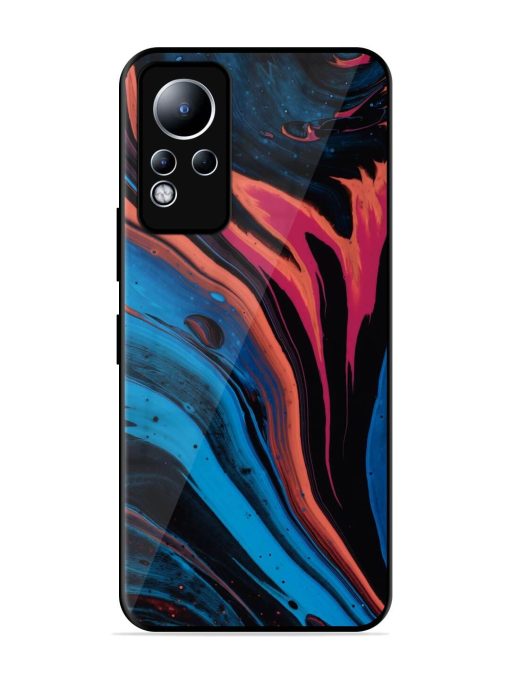 Liquefied Art Glossy Metal TPU Phone Cover for Infinix Note 11