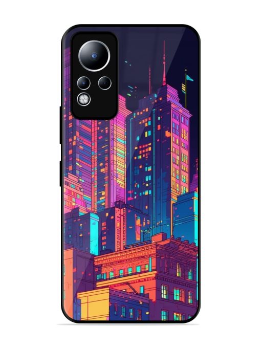 City View Glossy Metal Phone Cover for Infinix Note 11