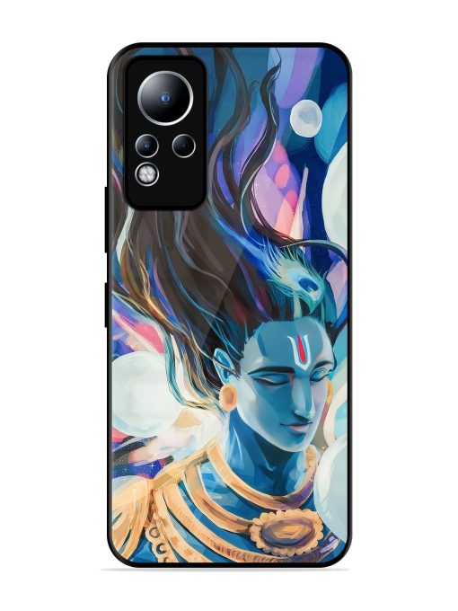 Bhagwan Sri Krishna Glossy Metal Phone Cover for Infinix Note 11 Zapvi