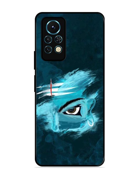 Lord Shiva Glossy Metal Phone Cover for Infinix Note 11S Zapvi