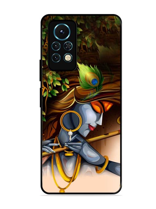 Krishna Glossy Metal Phone Cover for Infinix Note 11S Zapvi