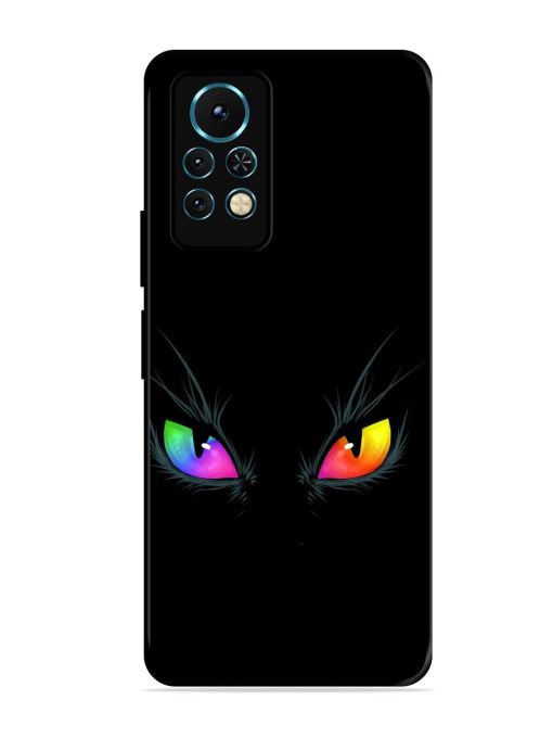 Cat Eyes Glossy Metal Phone Cover for Infinix Note 11S Zapvi