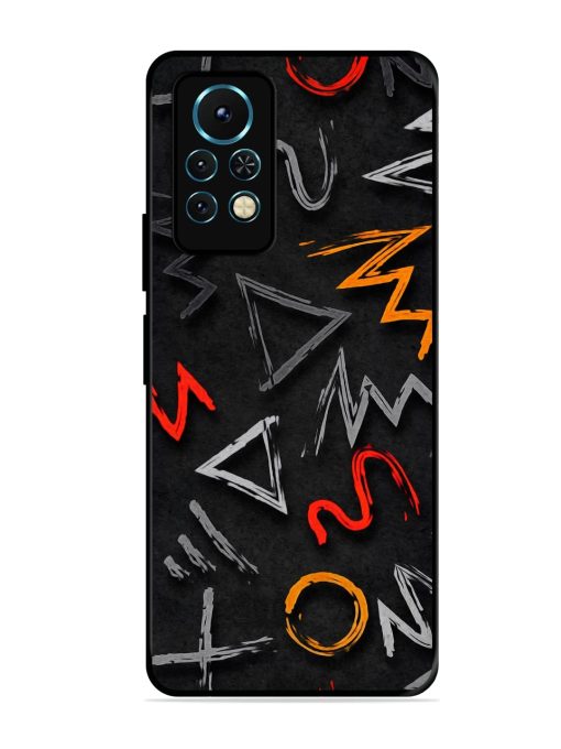 Grungy Graffiti Glossy Metal Phone Cover for Infinix Note 11S Zapvi