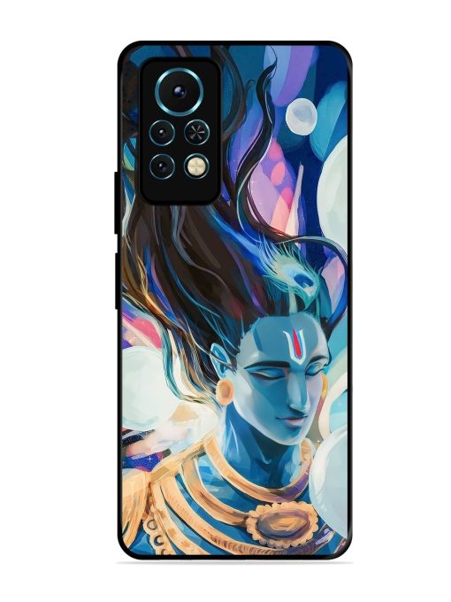 Bhagwan Sri Krishna Glossy Metal Phone Cover for Infinix Note 11S