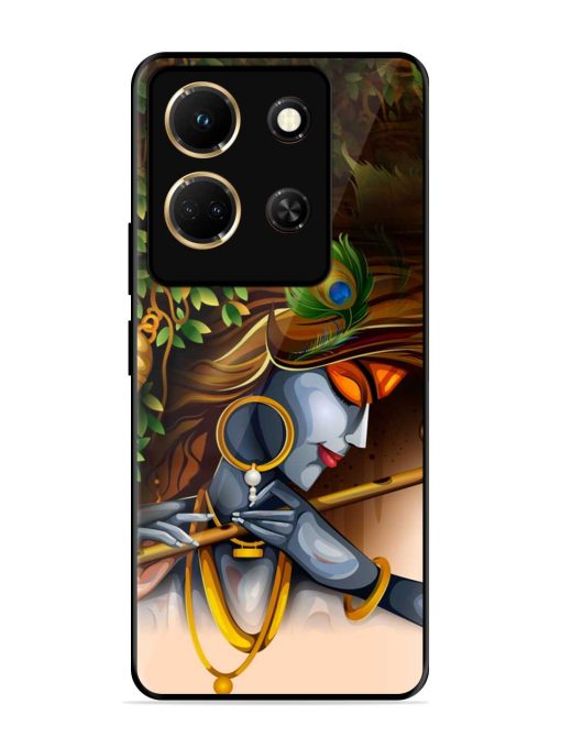 Krishna Glossy Metal Phone Cover for Infinix Note 30 (5G) Zapvi