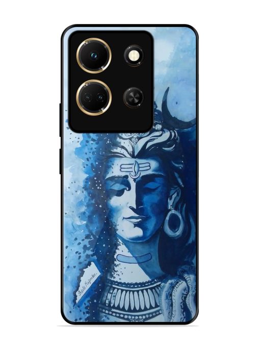 Shiv Art Glossy Metal Phone Cover for Infinix Note 30 (5G) Zapvi